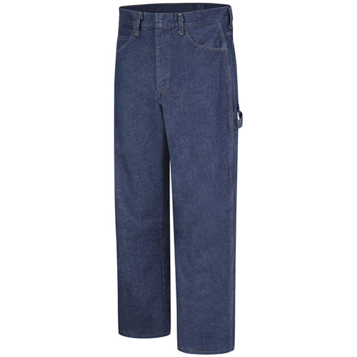 Bulwark¬Æ 32" X 34" Blue Denim Cotton Denim Excel FR¬Æ Flame Resistant Pants With Button Closure