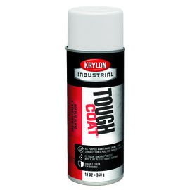 Krylon Industrial 16 Ounce Aerosol Can Gloss OSHA White Tough Coat® Acrylic Enamel