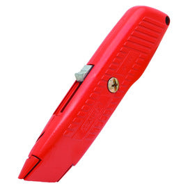 Stanley®­ 5 7/8" Orange Carbon Alloy Steel And Die Cast Metal Retractable Safety Utility Knife