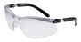 3M BX Dual Readers 1.5 Diopter Safety Glasses With Black And Silver Polycarbonate Frame And Clear Polycarbonate Anti-Fog Lens