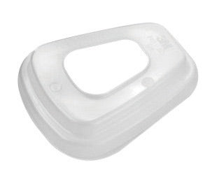 3M™ 4" X 4 1/2" X 8 1/2" White Filter Retainer For 3M™ Particulate Filters And Easi-Care™ 5000 Series Respirator