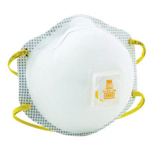 3M‚Ñ¢ Standard N95 8211 Disposable Particulate Respirator With Cool Flow‚Ñ¢ Exhalation Valve, Braided Headband And Adjustable Nose Clip - Meets NIOSH And OSHA Standards (10 Each Per Box)