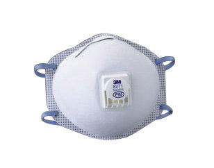 3M‚Ñ¢ Standard P95 8271 Disposable Particulate Respirator With Cool Flow‚Ñ¢ Exhalation Valve, Braided Headband And Adjustable M-Nose Clip - Meets NIOSH And OSHA Standards (10 Each Per Box)