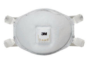 3M™ Standard N95 8514 Disposable Welding Particulate Respirator With Cool Flow™ Exhalation Valve And Adjustable Nose Clip - Meets NIOSH And OSHA Standards (10 Each Per Box)