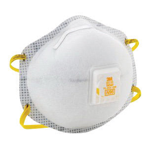 3M‚Ñ¢ Standard N95 8516 Disposable Particulate Respirator With Cool Flow‚Ñ¢ Exhalation Valve, Braided Headband And Adjustable M-Nose Clip - Meets NIOSH And OSHA Standards (10 Each Per Box)