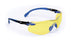 3M‚Ñ¢ Solus‚Ñ¢ 1000 Series Safety Glasses With Blue And Black Polycarbonate Frame And Amber Polycarbonate Scotchgard‚Ñ¢ Anti-Fog Lens