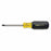 Stanley® 3/16" X 6" X 9 3/4" Chrome Plated Alloy Steel Cabinet Screwdriver With Vinyl Grip Handle