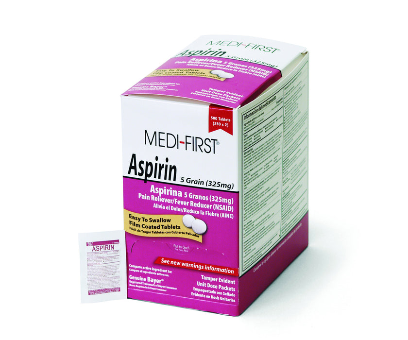 ASPIRIN BOX OF 100