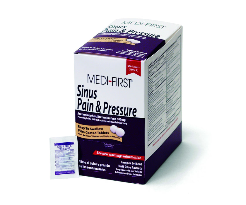 Sinus Pain & Pressure 250ct Box