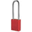 American Lock¬Æ Red Anodized Aluminum 5 Pin Tumbler Safety Padlock Boron Alloy Shackle