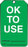 Accuform Signs¬Æ 5 3/4" X 3 1/4" White And Green 10 mil PF-Cardstock Equipment Status Tag "OK TO USE" With 3/8" Plain Hole (25 Per Pack)