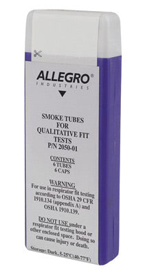 Allegro¬Æ Glass Replacement Smoke Tube (For Standard Smoke Test Kits) (6 Per Box)