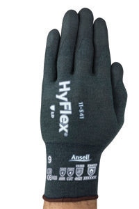 Ansell Size 10 HyFlex 18 Gauge Kevlar/Stainless Steel/Nylon Cut Resistant Gloves With Nitrile Coated Palm