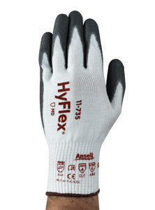 Ansell Size 10 HyFlex 10 Gauge INTERCEPT‚Ñ¢ Technology Cut Resistant Gloves With Polyurethane Coated Palm