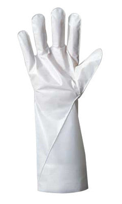 Ansell Size 11 White Barrier® 380 - 410 mm Non-Woven Lined 2.5 mil Five Layer Laminated Film Hand Specific Chemical Resistant Gloves