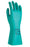 Ansell Size 10 Green Sol-Vex¬Æ 13" 11 mil Nitrile Chemical Resistant Gloves With Sandpatch Grip Finish And Straight Cuff