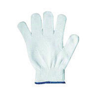 Ansell Size 7 White KleenKnit‚Ñ¢ Light Weight Stretch Nylon Low Lint Inspection Gloves With Standard Cuff