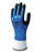 SHOWA‚Ñ¢ Size 8 Blue, White And Black Nitrile Polyester/Nylon Knit/Acrylic Terry Lined Cold Weather Gloves With Elastic Cuff And Wing Thumb