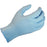 SHOWA‚Ñ¢ Medium Blue 9 1/2" 4 mil Nitrile Ambidextrous Economy Grade Powder-Free Disposable Gloves With Pebbled Finish And Rolled Cuff (100 Each Per Box)