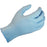 SHOWA‚Ñ¢ Large Blue 9 1/2" 8 mil Nitrile Ambidextrous Industrial Grade Powder-Free Disposable Gloves With Smooth Finish And Rolled Cuff (50 Each Per Box)