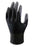SHOWA Best¨ Glove Large SHOWA¨ 13 Gauge Abrasion Resistant Dark Gray Polyurethane Palm Coated Work Gloves With Black Seamless Nylon Knit Liner And Knit Wrist