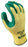 SHOWA‚Ñ¢ Size 8 Atlas¬Æ 10 Gauge Cut Resistant Green Nitrile Dipped Palm Coated Work Gloves With Yellow Seamless Kevlar¬Æ Knit Liner