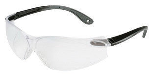 3M Virtua V4 Safety Glasses With Black And Gray Frame And Clear Polycarbonate Hard Coat Lens