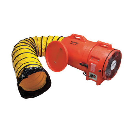 Allegro¬Æ 27" X 16" X 17" 1842 cfm 1 hp 110/220 VAC 50/60 Hz Motor Polyethylene Com-Pax-Ial Blower With Canister And 12" X 15' Flexible Duct