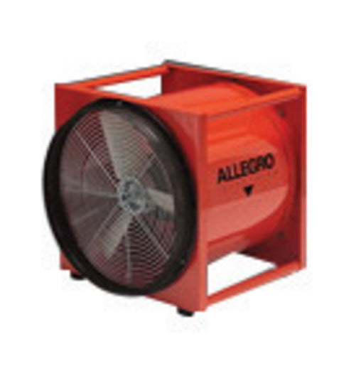 Allegro¬Æ 18" X 18" X 19" 5500 cfm 2 hp 115/230 VAC 21/10.5 A Motor Cold Rolled Steel High Output Axial Blower With 30 A Plug