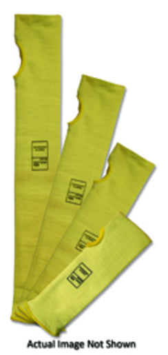 Radnor¬Æ 14" Yellow DuPont‚Ñ¢ Kevlar¬Æ Brand Fiber 2-Ply Cut Resistant Sleeve With Thumb Slot