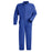 Bulwark¬Æ 56" Royal Blue Cotton Flame Resistant Coverall With Zipper Closure