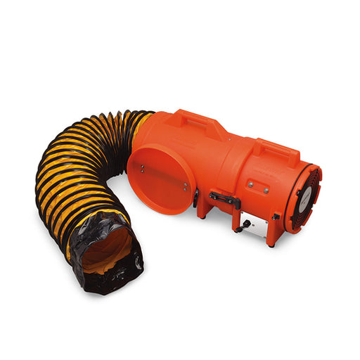 Allegro¬Æ 34 1/2" X 13 1/2" X 14 3/4" 816 cfm 1/4 hp 12 VDC 22 A Motor Polyethylene Com-Pax-Ial Blower With Canister And 8" X 15' Flexible Duct