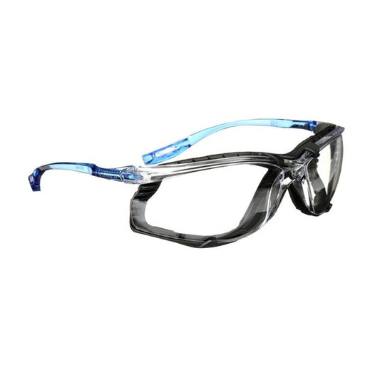 3Mª Virtuaª Clear Frame Safety Glasses With Clear Anti-Fog Lens