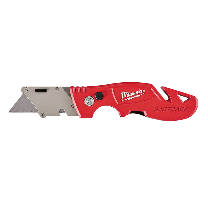 Milwaukee® 6 3/4" Red Metal Flip Utility Knife