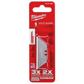 Milwaukee® 5 Gray Metal Utility Knife Blades