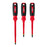 Milwaukee® 4" X 6" Red/Black Plastic Insulated Screwdriver Set
