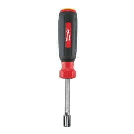 Milwaukee® 7" Red/Black Metal, Plastic And Rubber Nut Driver