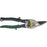 Stanley® 12 1/2" Forged Chrome Molybdenum Steel FatMax® Maxsteel™ Compound Action Right Curve Aviation Snip With Serrated Blade And Green Handle