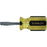 Stanley® 1/4" X 1 1/2" Chrome Plated CONTRACTOR GRADE™ 100 Plus® Stubby Screwdriver With Plastic Handle
