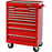 Stanley® 42" X 27" X 18" 9420 cc Red Aluminum Proto® 440SS Roller Cabinet With 12 Drawers