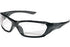 Crews¬Æ ForceFlex¬Æ Safety Glasses With Opaque Black Thermo Plastic Urethane Frame, Clear Polycarbonate Duramass¬Æ Anti-Fog Anti-Scratch Lens And Black Temple Sleeve