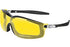 Crews¬Æ Rattler‚Ñ¢ Safety Glasses With Black Nylon Frame, Amber Polycarbonate Duramass¬Æ Anti-Fog Anti-Scratch Lens And Adjustable Head Band