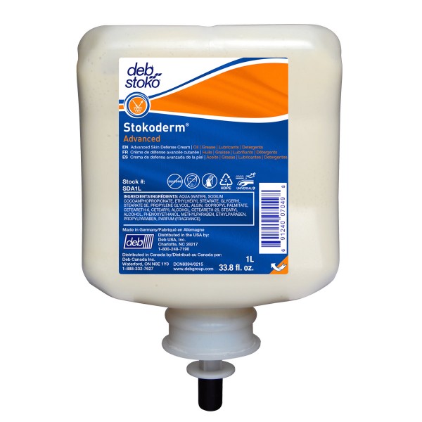Deb Group 1 Liter Refill Stokoderm¬Æ Advanced Before Work Cream (6 Per Case)