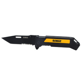 DEWALT® 8" Black And Yellow Stainless Steel Folding Pocket Knife