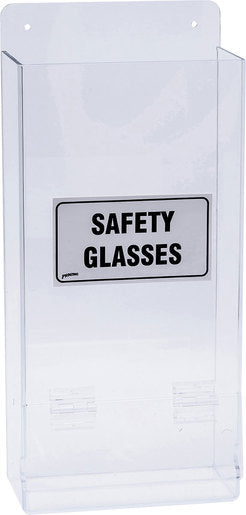 Radnor¬Æ Clear Acrylic Vertical Style Safety Glasses Dispenser With Door