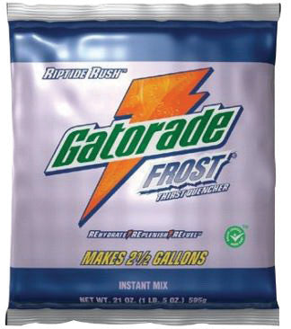 Gatorade¬Æ 51 Ounce Instant Powder Concentrate Packet Riptide Rush‚Ñ¢ Electrolyte Drink - Yields 6 Gallons (14 Packets Per Case)