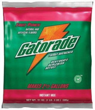 Gatorade¬Æ 51 Ounce Instant Powder Concentrate Packet Fruit Punch Electrolyte Drink - Yields 6 Gallons (14 Packets Per Case)