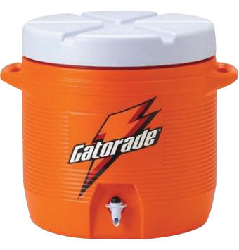 Gatorade¬Æ 7 Gallon Orange And White Dispenser Cooler With Fast Flow Faucet And Handles