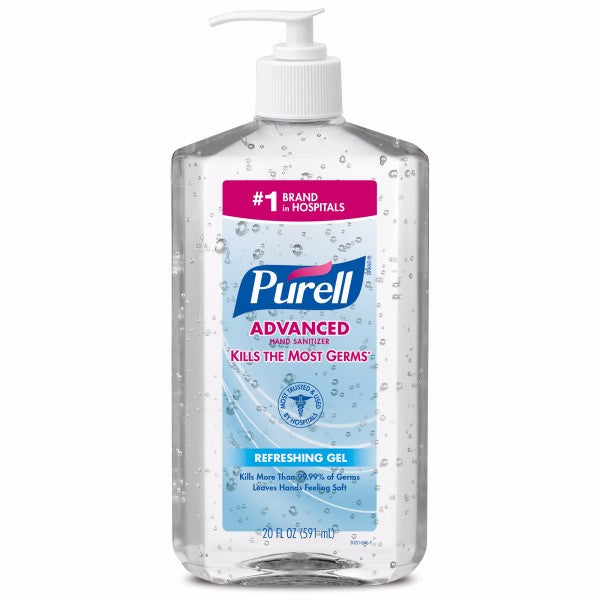 GOJO¬Æ 20 Fluid-Ounce Pump Bottle Clear Purell¬Æ Citrus Scented Advanced Instant Hand Sanitizer