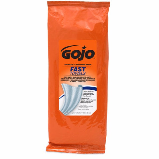 GOJO¬Æ Toolbox Pack White Fast Wipes¬Æ Pleasant Orange Scented Multi-Purpose Towels (60 Count Per Pack)